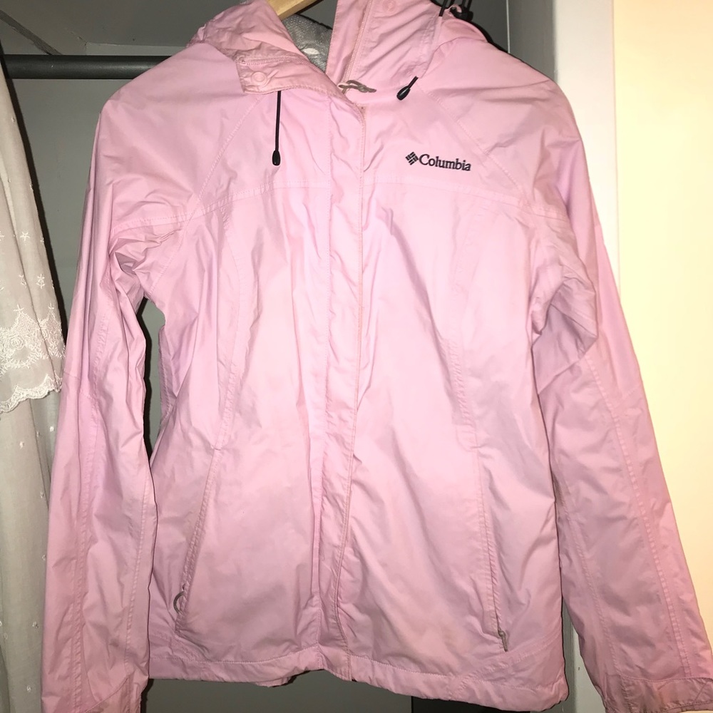 Columbia Light Pink Wind Breaker